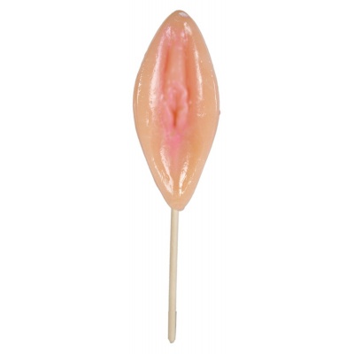 Foto van Out of the Blue - Vagina Lolly Met Smaak - Aardbei