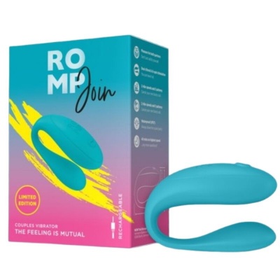 ROMP Join Turquoise Couples Ring Vibrator - image 2