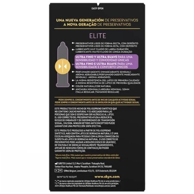Skyn Elite Ultra-Thin Condoms 10 Units - image 2