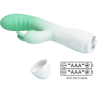 Pretty Love Cerberus Rabbit Vibrator 30 Functions Green - image 8