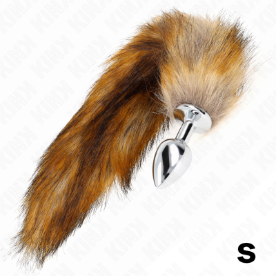 Kink Anal Plug S 7x3cm Synthetic Tail 40cm Brown - image 4