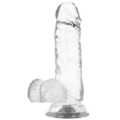 X Ray Clear Dildo With Balls 15.5 CM - image 5
