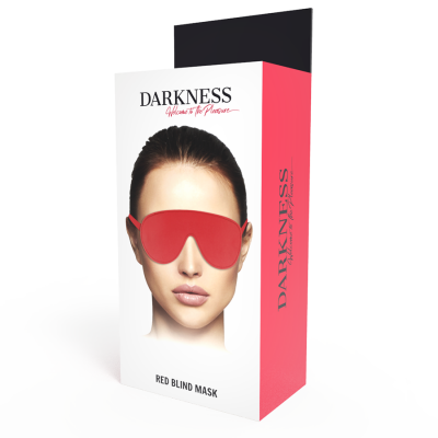 DARKNESS High Quality PVC Eye Mask Red - image 5
