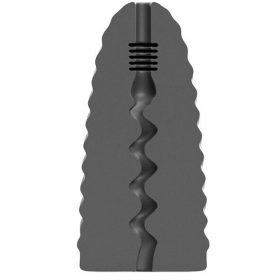 All Black Loop Model 1 Masturbator, 17cm - image 1