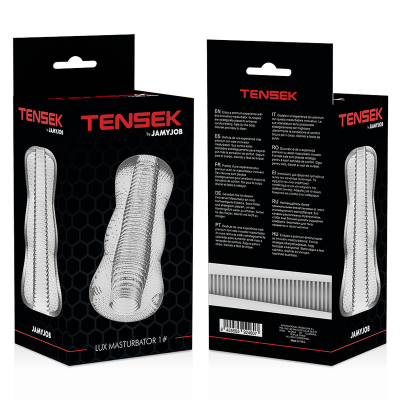 Jamyjob Extreme Tensek 1 Masturbator, Clear - image 5