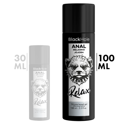 Black Hole Anal Relaxing Jojoba Silicone 100ml - image 2