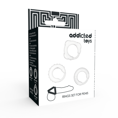 Addicted Toys C-Ring Set Clear - image 4