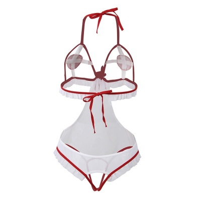 Subblime Sexy Crotchless Nurse Costume S/M - image 5