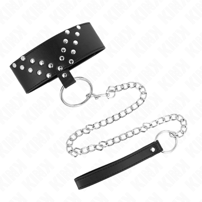 Necklace With Belt 65 CM With V Rivet Adjustable 36-43 CM X 5 CM - image 2