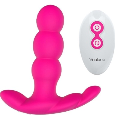 Nalone Pearl Anal Vibrator, Remote Control, Black - image 2