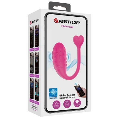 Pretty Love App-Controlled Pink Vibrating Egg - image 8