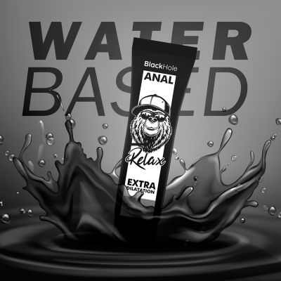 Black Hole Water-Based Dilation Gel 150ml - image 4