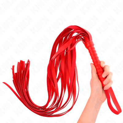 Kink Red Short Handle Long Tail Whip 70 Cm - image 1