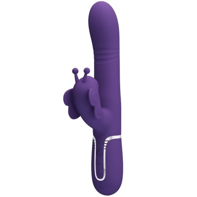 Pretty Love Multifunction Rabbit 4-in-1 Purple