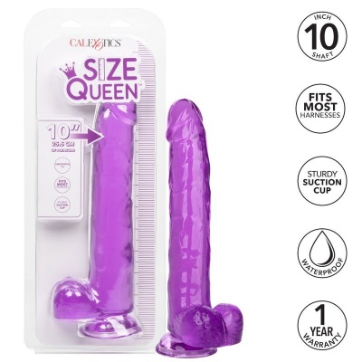 Calexotics Size Queen Dildo Purple 25.5cm - image 2