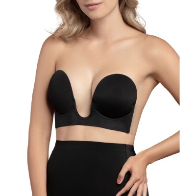 Bye Bra U-Shape Bra Black Cup C