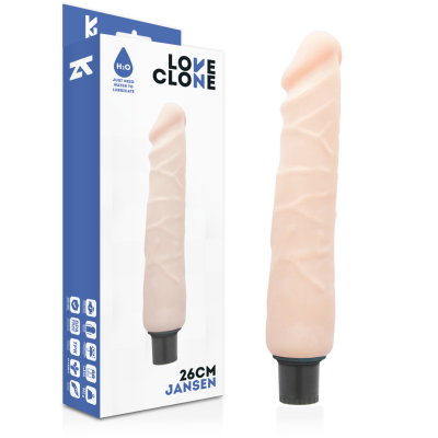 Loveclone Jansen Self Lubrication Vibrator 26 cm Loveclone Jansen Self Lubrication Vibrator 26 cm