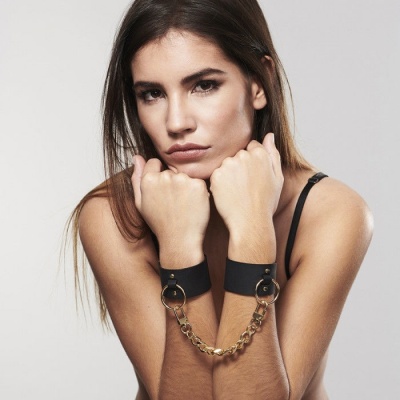 Bijoux Indiscrets Maze Wide Cuffs Black - image 3