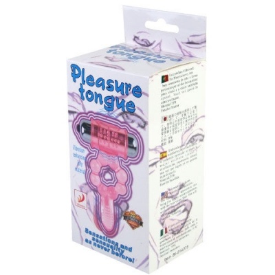 Baile - Silicone Ring 10 Tongue Rhythms With Pink Vibration - image 5