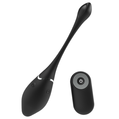 Black & Silver Jenell Rechargeable Vibrating Egg - image 6