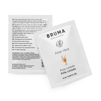 BRUMA - Aloe Vera Sliding Gel Pina Colada Flavor 6 ML