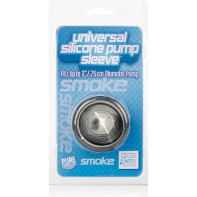 CalExotics Universal Silicone Pump Sleeve, Black, 8cm - image 2