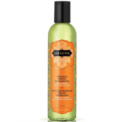 Kamasutra Naturals Tropical Fruits Massage Oil 236 ML Kamasutra Naturals Tropical Fruits Massage Oil 236 ML