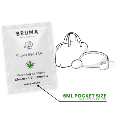 Bruma Sativa Seed Oil Warming 6 ML - image 6