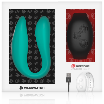 Wearwatch - Dual Technology Vibrator Watchme aquamarine / JET - image 5
