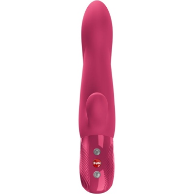 Fun Factory Bi Stronic Arc Thrusting Rabbit - Raspberry - image 3