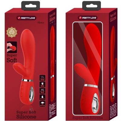 Pretty Love Thomas Multifunction G-Spot Vibrator Red - image 9