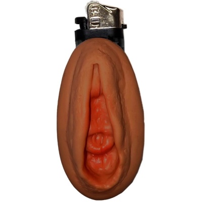 Diablo Picante Brown Vagina Lighter Refillable