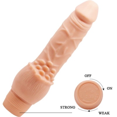 Baile Barbara Realistic Vibrator 19.5 CM Flesh - image 4