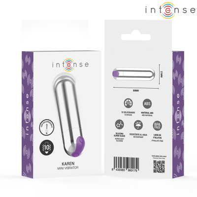 Intense Karen Mini Rechargeable Bullet Silver - image 7