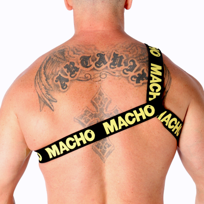 Macho Roman Harness Yellow L/XL - image 4