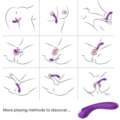 Armony Legend Vibrator Medical Silicone Purple - image 2