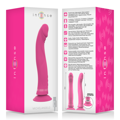 Intense Michelangelo Vibrator Pink Silicone - image 6