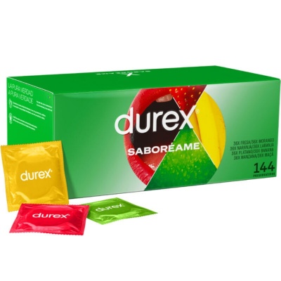 Durex Pleasure Fruits Condoms, 144 Units - image 1