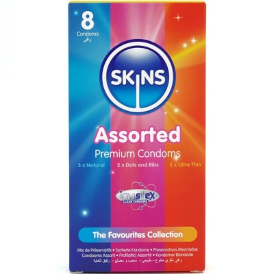 Skins Assorted Premium Condoms 8 Units - image 1