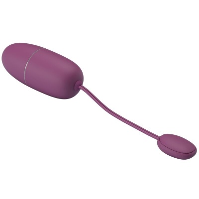 Pretty Love Nymph Vibrating Egg App Controlled Purple - image 5