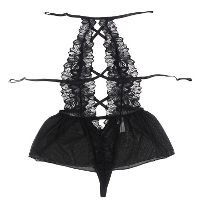 Subblime Teddy Halter Neck Bare Back Black S/M - image 6