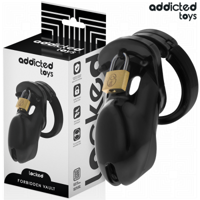 Addicted Toys Locked Forbidden Vault Penis Cage 10cm
