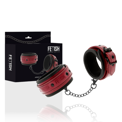 Fetish Submissive Dark Room Ankle Cuffs - image 2