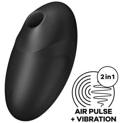 Satisfyer Vulva Lover 3 Air Pulse Stimulator Black Satisfyer Vulva Lover 3 Air Pulse Stimulator Black
