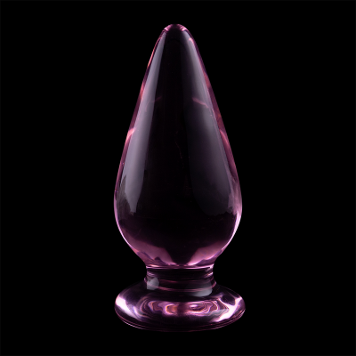 Model 4 Anal Plug Borosilicate Glass Pink 11 cm -o- 5 cm - image 7