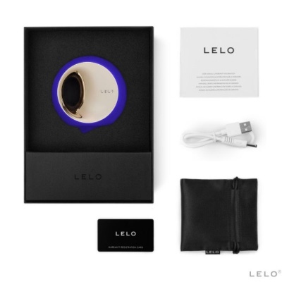 Lelo Ora 3 Oral Stimulator Midnight Blue - image 2