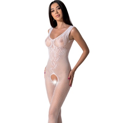Passion BS098 Bodystocking White One Size - image 1