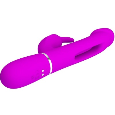 Pretty Love Kampas Rabbit Vibrator Tongue Fuchsia - image 4
