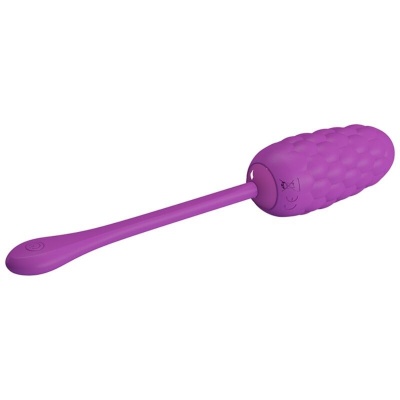 Pretty Love Purple Vibrating Egg Marine Texture Rechargeable - image 2