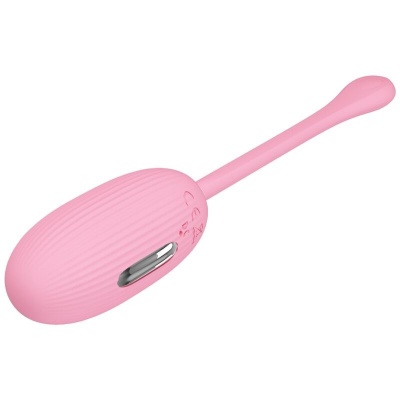 Pretty Love Doreen Pink Vibrating Egg Dual Cord - image 2